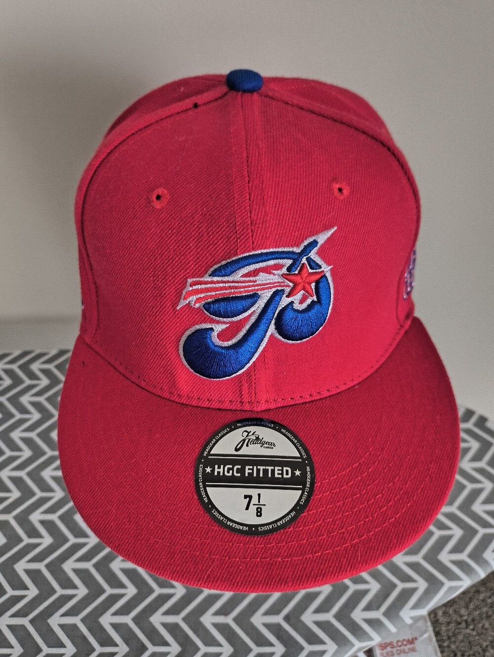 Philadelphia Phila Stars Fitted Hat Size 7 1/8